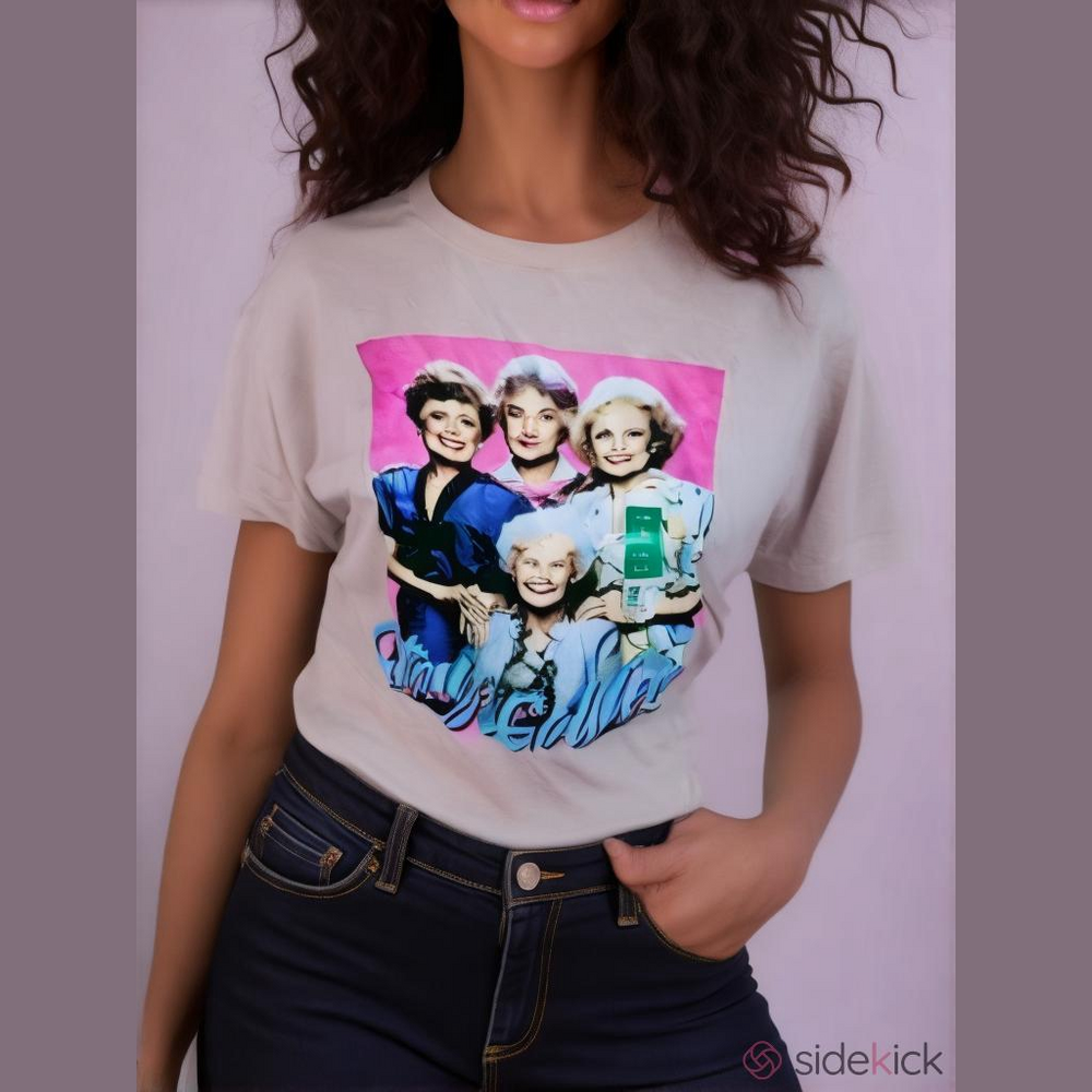 The Golden Girls Mens Stay Golden Pink Tee NWT (2 XL's & 1 3XL now available)!! - Picture 2 of 9